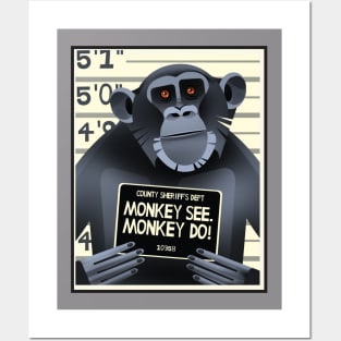 Monkey See! Monkey DO! Posters and Art